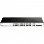 Коммутатор D-link DGS-1210-28/F3A 1000 Base-TX (1000 мбит/с), 4 SFP порта
