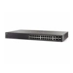 Коммутатор Cisco SF500-24P SF500-24P-K9-G5 (100 Base-TX (100 мбит/с), 4 SFP порта)
