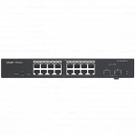 Коммутатор Ruijie RG-ES218GC-P 1000 Base-TX (1000 мбит/с), 2 SFP порта