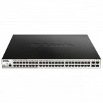 Коммутатор D-link DGS-1210-52MPP/ME/B (1000 Base-TX (1000 мбит/с), 4 SFP порта)