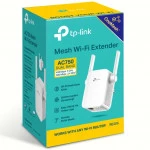 Усилитель сигнала Wi-Fi TP-Link RE205(EU) V3.0/V4.0 (10/100 Base-TX (100 мбит/с), Wi-Fi 5 (802.11a/ b/ g/ n/ ac), с внешней антенной)