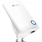 Усилитель сигнала Wi-Fi TP-Link TL-WA850RE VER.4/5/6/7 (10/100 Base-TX (100 мбит/с), Wi-Fi 4 (802.11b /g / n), со встроенной антенной)