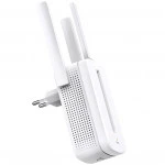 Усилитель сигнала Wi-Fi Mercusys MW300RE(EU) V3.0/4.0 (Wi-Fi 4 (802.11b /g / n), с внешней антенной)