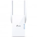Усилитель сигнала Wi-Fi TP-Link RE605X RE605X(EU) V1.0/V2.0/V3.0 (10/100/1000 Base-TX (1000 мбит/с), Wi-Fi 6 (802.11a / b / g / n / ac / ax), с внешней антенной)
