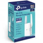 Усилитель сигнала Wi-Fi TP-Link RE605X RE605X(EU) V1.0/V2.0/V3.0 (10/100/1000 Base-TX (1000 мбит/с), Wi-Fi 6 (802.11a / b / g / n / ac / ax), с внешней антенной)