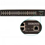 PoE инжектор OSNOVO Midspan-16/250RGM (16 портов, 250 Вт)