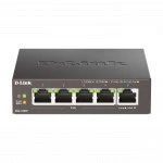 Коммутатор D-link DGS-1005P/B3A (1000 Base-T (1000 мбит/с))