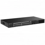 Коммутатор Ruijie RG-ES228GS-LP 1000 Base-T (1000 мбит/с), 2 SFP порта