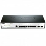 Коммутатор D-link DGS-1210-10X/ME DGS-1210-10X/ME/C1A (1000 Base-T (1000 мбит/с), 2 SFP порта)