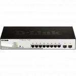 Коммутатор D-link DGS-1210-10MP/F3A 1000 Base-T (1000 мбит/с), 2 SFP порта