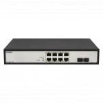Коммутатор PowerTone 2S08G-120RM PWS-2S08G-120RM 1000 Base-T (1000 мбит/с), 2 SFP порта