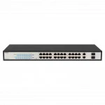 Коммутатор PowerTone PWS-TS24G-370R 1000 Base-T (1000 мбит/с), 2 SFP порта