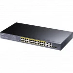 Коммутатор CUDY GS1028PS2 (1000 Base-TX (1000 мбит/с), 2 SFP порта)