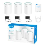 Маршрутизатор для дома CUDY Wi-Fi система AC1200 M1300(3-Pack)