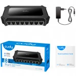 Коммутатор CUDY GS108D (1000 Base-TX (1000 мбит/с))