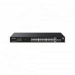 Коммутатор TENDA G2228P-24-410W (1000 Base-T (1000 мбит/с), 2 SFP порта)