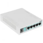 Коммутатор Mikrotik RB260GS CSS106-5G-1S (1000 Base-TX (1000 мбит/с), 1 SFP порт)
