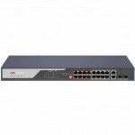 Коммутатор Hikvision DS-3E0318P-E(C) (100 Base-TX (100 мбит/с), 2 SFP порта)
