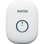 Усилитель сигнала Wi-Fi Netis E1+ (10/100 Base-TX (100 мбит/с), Wi-Fi 4 (802.11b /g / n), со встроенной антенной)