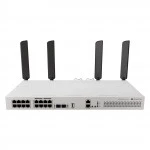 Коммутатор Mikrotik CRS418-8P-8G-2S+5axQ2axQ-RM 1000 Base-T (1000 мбит/с), 2 SFP порта