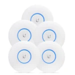 WiFi точка доступа Ubiquiti UAP-AC-LR-5 10/100/1000BASE-TX белый