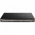 Коммутатор D-link DGS-1520-52MP/BY/A1A 2.5 GBase-T (2500 мбит/с), 2 SFP порта