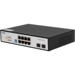 Коммутатор SNR S2300G-8TM-POE SNR-S2300G-8TM-POE 1000 Base-T (1000 мбит/с), 2 SFP порта