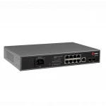 Коммутатор QTECH QSW-3420-10T-POE-AC 1000 Base-T (1000 мбит/с), 2 SFP порта