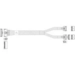Аксессуар для сетевого оборудования JPC P732VGB10800-1 Кабель