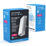 Усилитель сигнала Wi-Fi Netcraze NC-4410 10/100/1000 Base-TX (1000 мбит/с), Wi-Fi 6 (802.11a / b / g / n / ac / ax), со встроенной антенной