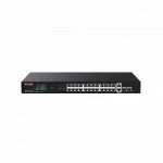 Коммутатор IP-COM G1128P G1128P-24-250W (1000 Base-T (1000 мбит/с), 2 SFP порта)