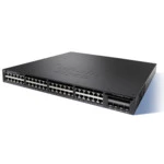 Коммутатор Cisco Catalyst WS-C3650-48FD-L (1000 Base-TX (1000 мбит/с), 2 SFP порта)