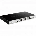 Коммутатор D-link DGS-1210-28MP/ME/B1A 1000 Base-TX (1000 мбит/с), 4 SFP порта