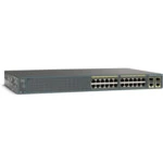 Коммутатор Cisco Catalyst 2960+24LC-S Switch WS-C2960+24LC-S (100 Base-TX (100 мбит/с), 4 SFP порта)