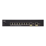 Коммутатор Cisco SG350-10P 10-Port Gigabit PoE Managed Switch SG350-10P-K9-EU (1000 Base-TX (1000 мбит/с), 2 SFP порта)