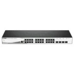 Коммутатор D-link DGS-1210-28P/ME 1000 Base-TX (1000 мбит/с), 4 SFP порта
