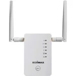 Усилитель сигнала Wi-Fi Edimax RE11S (10/100/1000 Base-TX (1000 мбит/с), Wi-Fi 5 (802.11a/ b/ g/ n/ ac), с внешней антенной)