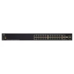 Коммутатор Cisco SG550X-24P-K9-EU (1000 Base-TX (1000 мбит/с), 2 SFP порта)