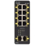 Коммутатор Cisco Industrial Ethernet 1000 Series IE-1000-8P2S-LM 1000 Base-TX (1000 мбит/с), 2 SFP порта