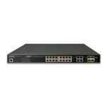 Коммутатор Planet GS-4210-16UP4C 1000 Base-TX (1000 мбит/с), 4 SFP порта