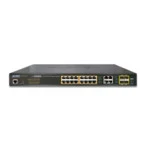 Коммутатор Planet GS-4210-16P4C 1000 Base-TX (1000 мбит/с), 4 SFP порта