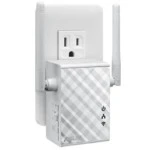 Усилитель сигнала Wi-Fi Asus RP-N12 90IG01X0-BO2100 (10/100 Base-TX (100 мбит/с), Wi-Fi 4 (802.11b /g / n), с внешней антенной)