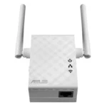 Усилитель сигнала Wi-Fi Asus RP-N12 90IG01X0-BO2100 (10/100 Base-TX (100 мбит/с), Wi-Fi 4 (802.11b /g / n), с внешней антенной)