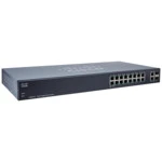 Коммутатор Cisco Small Business SG200-18 SLM2016T-EU 1000 Base-TX (1000 мбит/с)