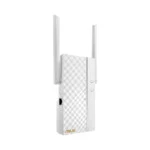 Усилитель сигнала Wi-Fi Asus RP-AC66 90IG0250-BO3R00 10/100/1000 Base-TX (1000 мбит/с), Wi-Fi 5 (802.11a/ b/ g/ n/ ac), с внешней антенной