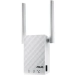 Усилитель сигнала Wi-Fi Asus RP-AC55 90IG03Z1-BN3R00 (10/100 Base-TX (100 мбит/с), Wi-Fi 5 (802.11a/ b/ g/ n/ ac), с внешней антенной)