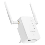Усилитель сигнала Wi-Fi Edimax RE11 (10/100 Base-TX (100 мбит/с), Wi-Fi 4 (802.11b /g / n), с внешней антенной)