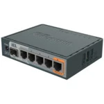 Маршрутизатор Mikrotik hEX S RB760IGS (10/100/1000 Base-TX (1000 мбит/с))