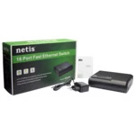 Коммутатор Netis ST3116P 100 Base-TX (100 мбит/с)
