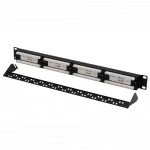 Патч-панель SNR Коммутационная панель SNR, 19" неэкранированная, 1U, 24 порта SNR-UD-1U24-5E-H (24 порта, Cat. 5e)